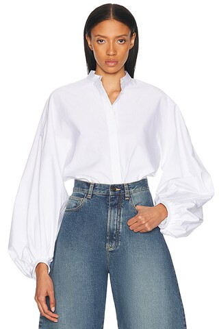ALAΪA Balloon Shirt | FWRD 