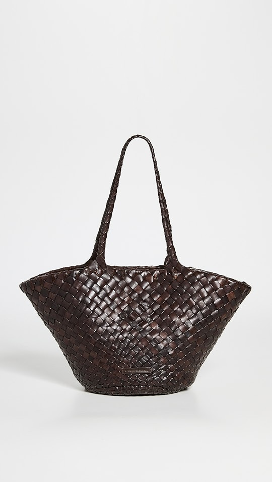 Kai Graduated Woven Leather Tote | Shopbop