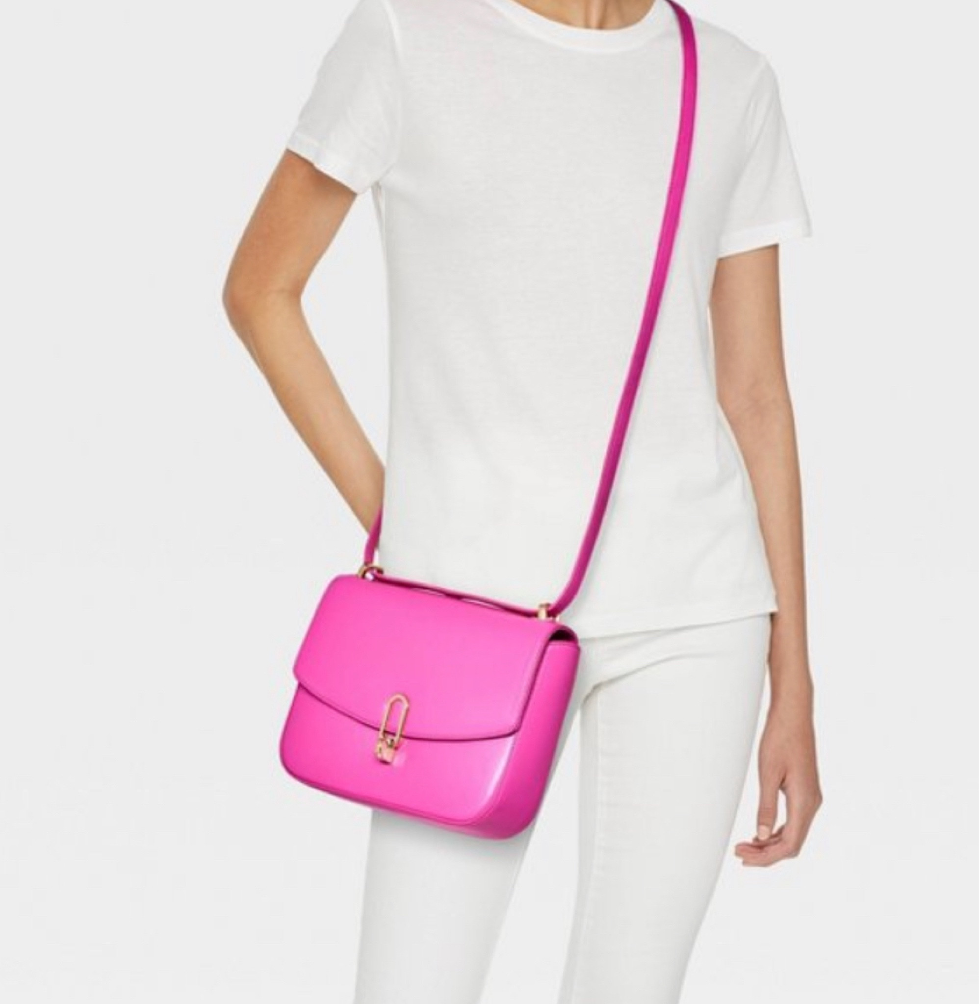 Love this Pink Crossbody bag/purse from Target! 

