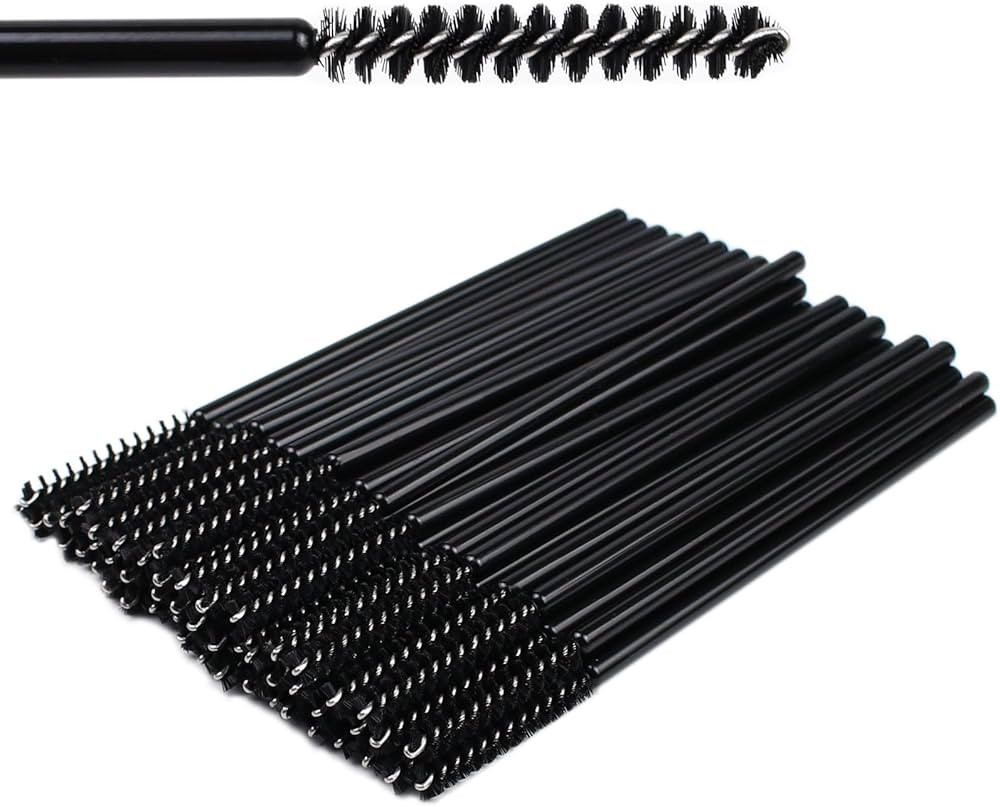 Mini Disposable Skinny Mascara Wands 50pcs Micro Eyelash Brush Small Makeup Brush Applicators Eye... | Amazon (US)