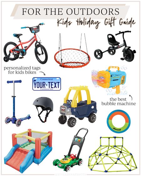 Kids holiday gift guide - we own & love almost all of these items! 

Kids Christmas gifts, kids outdoor gifts, kids personalized gifts 

#LTKHoliday #LTKkids #LTKGiftGuide