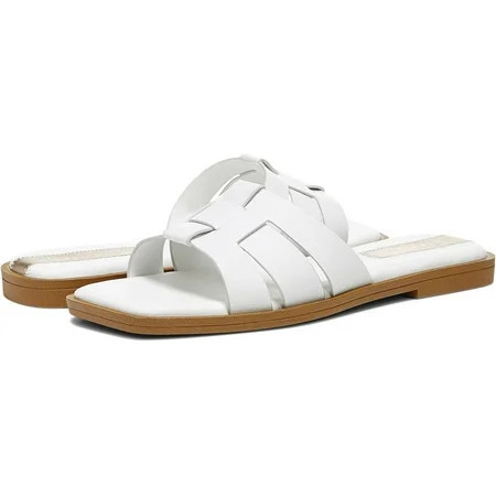 Franco Sarto Women s Mazy Slide Sandal White 11M | Walmart (US)