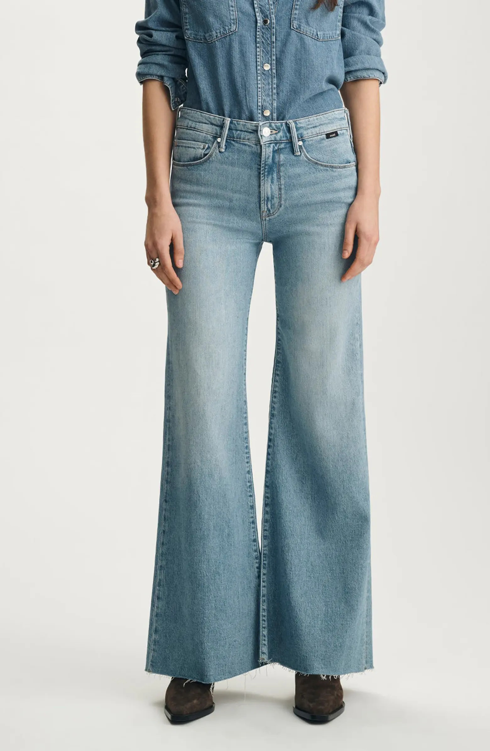 Gracie Mid Rise Flare Jeans | Nordstrom