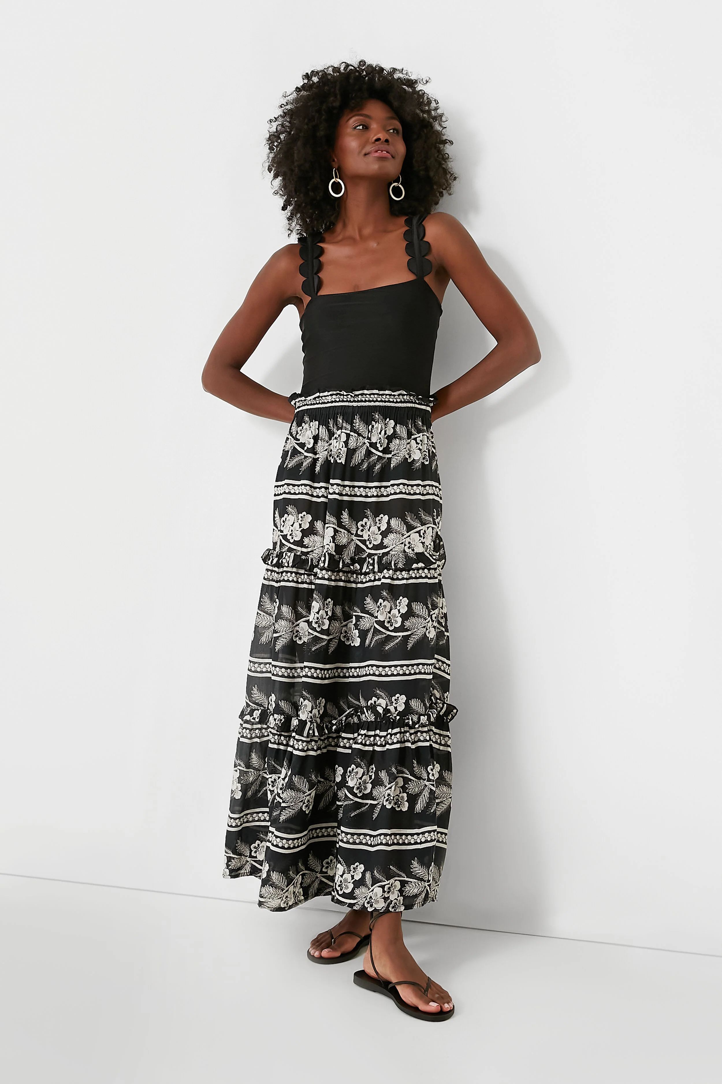 Noir Hyacinth Prado Skirt | Tuckernuck (US)