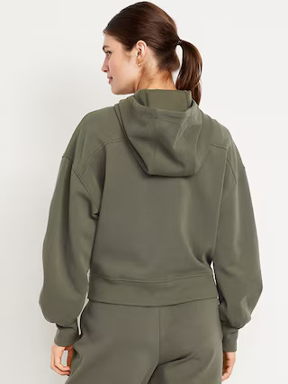 Dynamic Fleece Half-Zip Hoodie Sweatshirt | Old Navy (US)