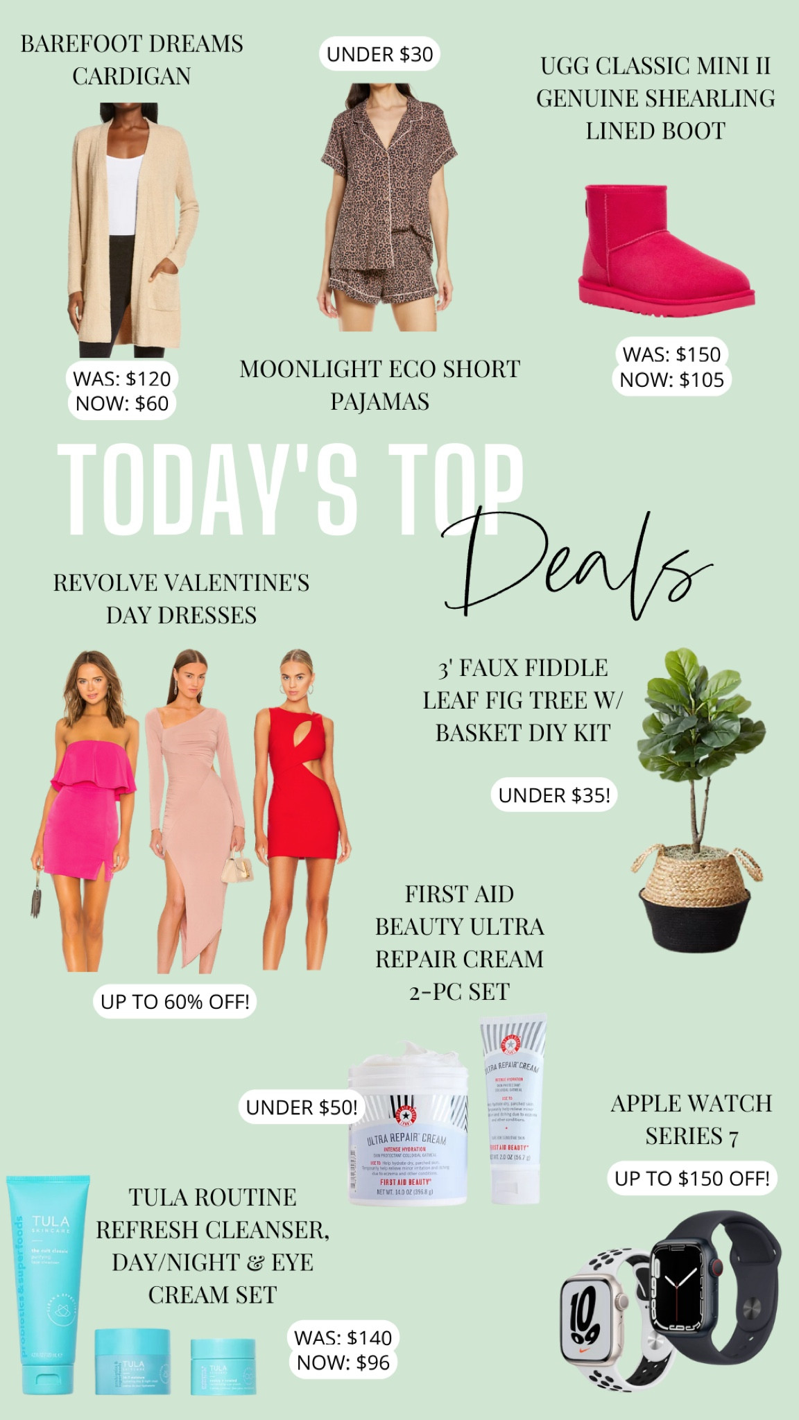 Valentine’s Day // cocktail dresses // wedding guest dresses // revolve dresses // barefoot dreams cardigan // valentines gifts // Tula // first aid beauty // uggs

#LTKsalealert #LTKSeasonal #LTKFind