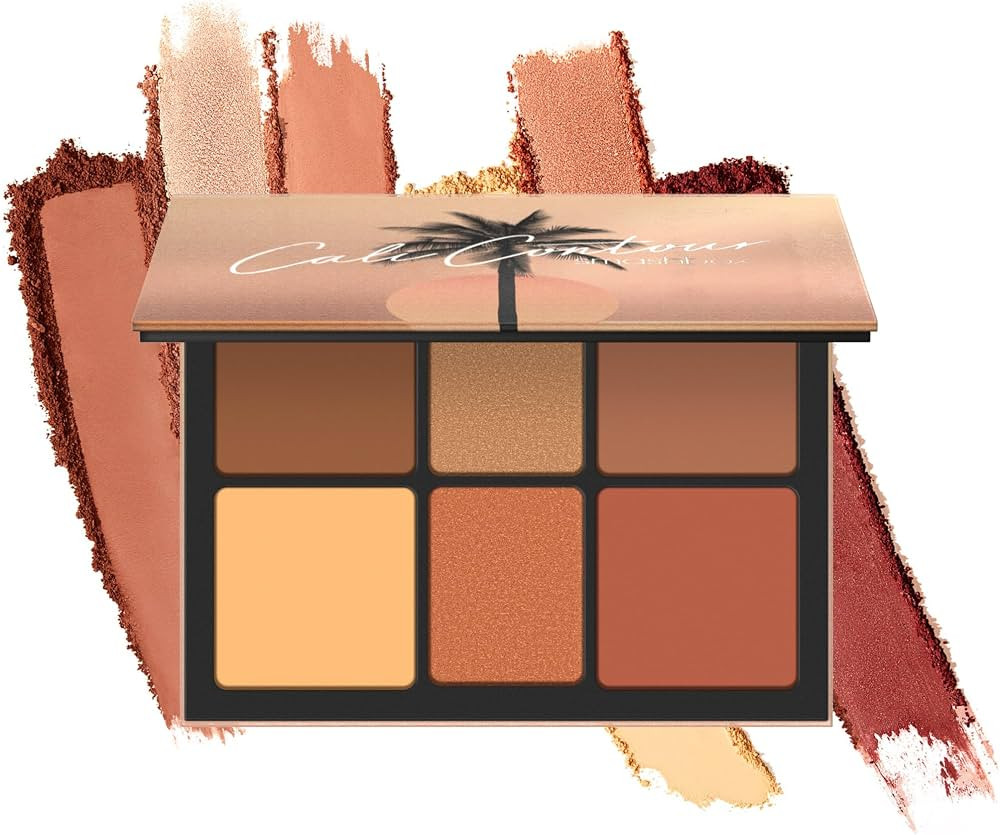 Smashbox The Cali Contour Palette | Six-Shade Contour Kit with Highlighter, Bronzer and Blush to ... | Amazon (US)