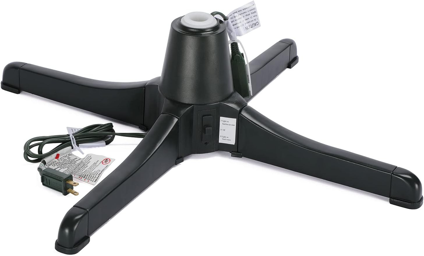 Rotating Christmas Tree Stand, 360-Degree Rotating Adjustable Tree Stand for up to 7.5ft Tall and 80lbs, Spinning Christmas Tree Stand with 3 Adjustable Settings | Amazon (US)