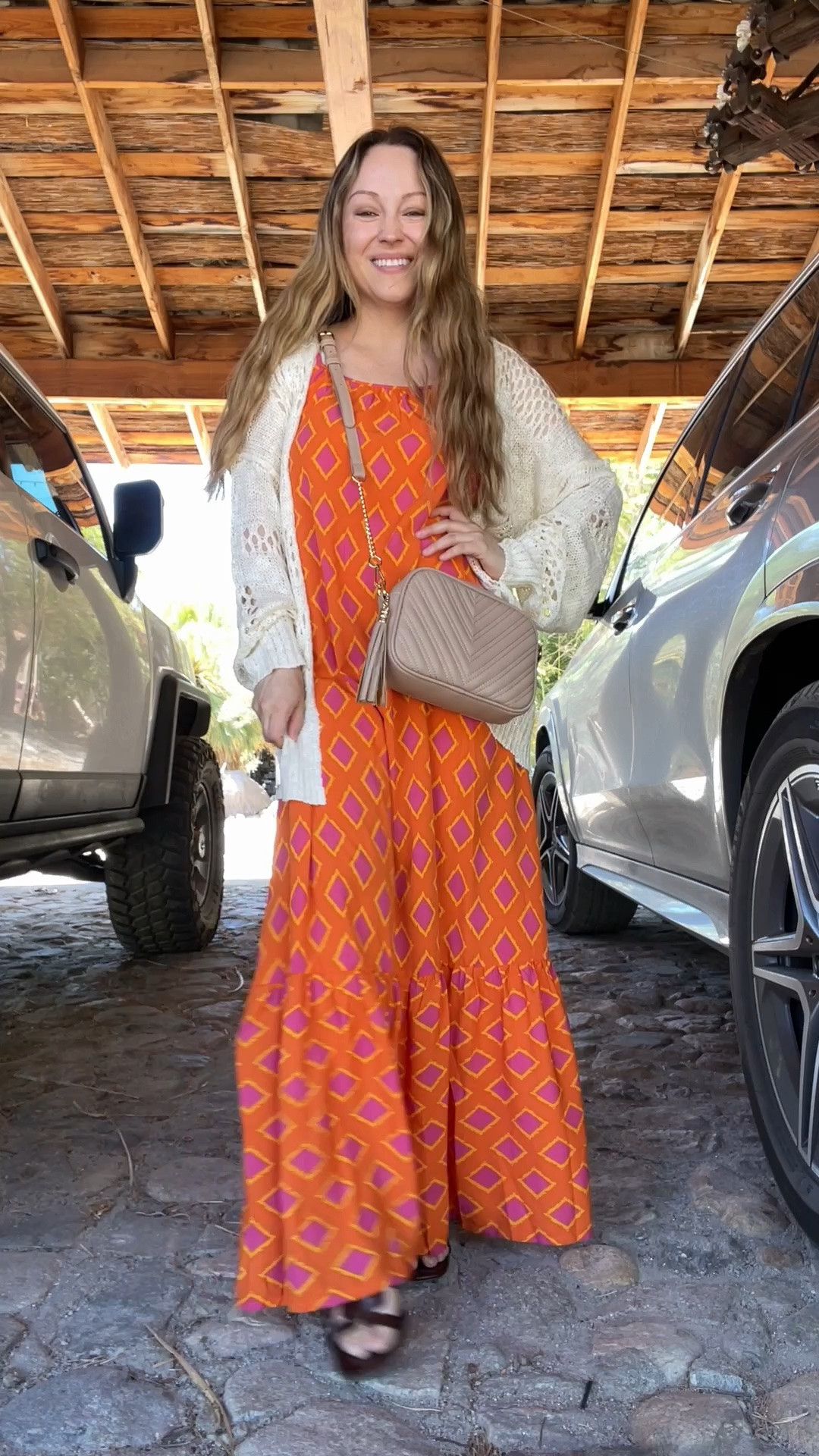 ✨ Effortlessly chic in this colorful maxi dress! The perfect mix of bold print + breezy layers for an easy vacation-ready look. 🌴🧡💗

I linked the dress, cardigan, bag & sandals in my LTK! 🛍️✨

#LTKfashion #LTKfinds #MaxiDress #VacationStyle #SummerStyle #ResortWear #ColorfulStyle #FashionFinds #ShopMyLook #LTKCreator

#LTKgrwm #LTKootd #LTKdayinmylife