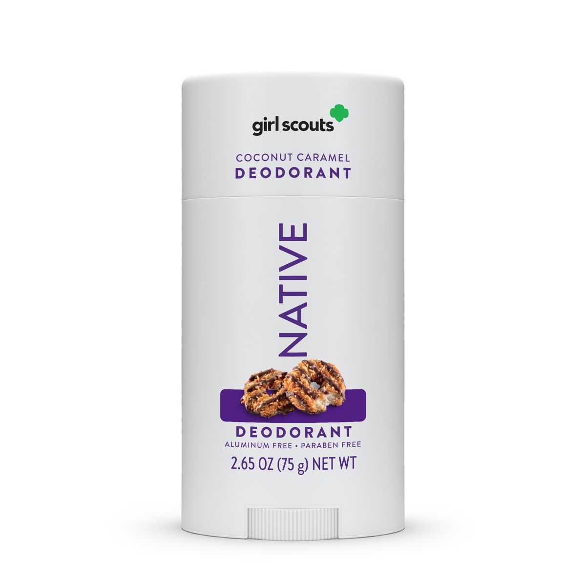 Native Limited Edition Girl Scout Coconut Caramel Cookie Deodorant - 2.65oz | Target