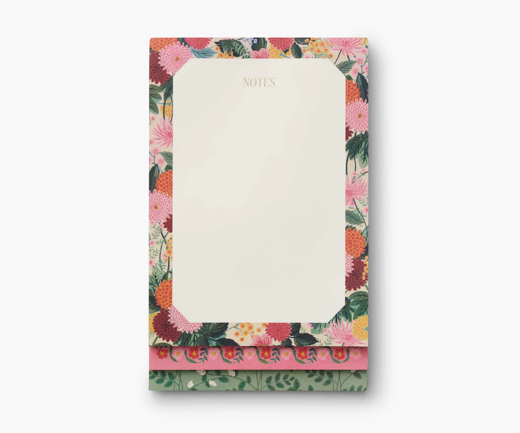 Tiered Notepad - Dahlia | Rifle Paper Co.