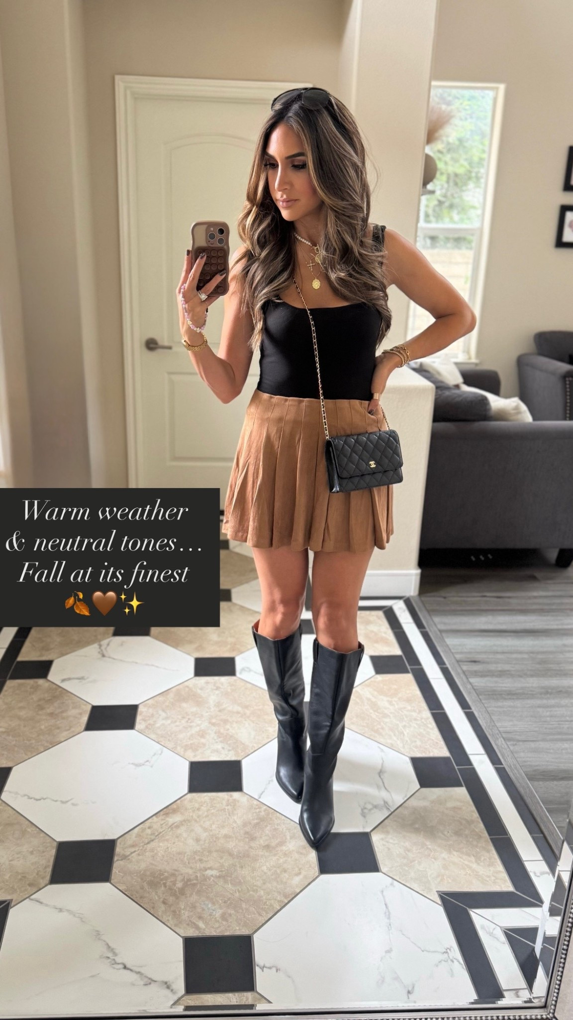 Use code YOURS50 for 50% off 🛍️ 

Wearing a M in both the top & skirt 

#LTKHoliday #LTKStyleTip #LTKSaleAlert