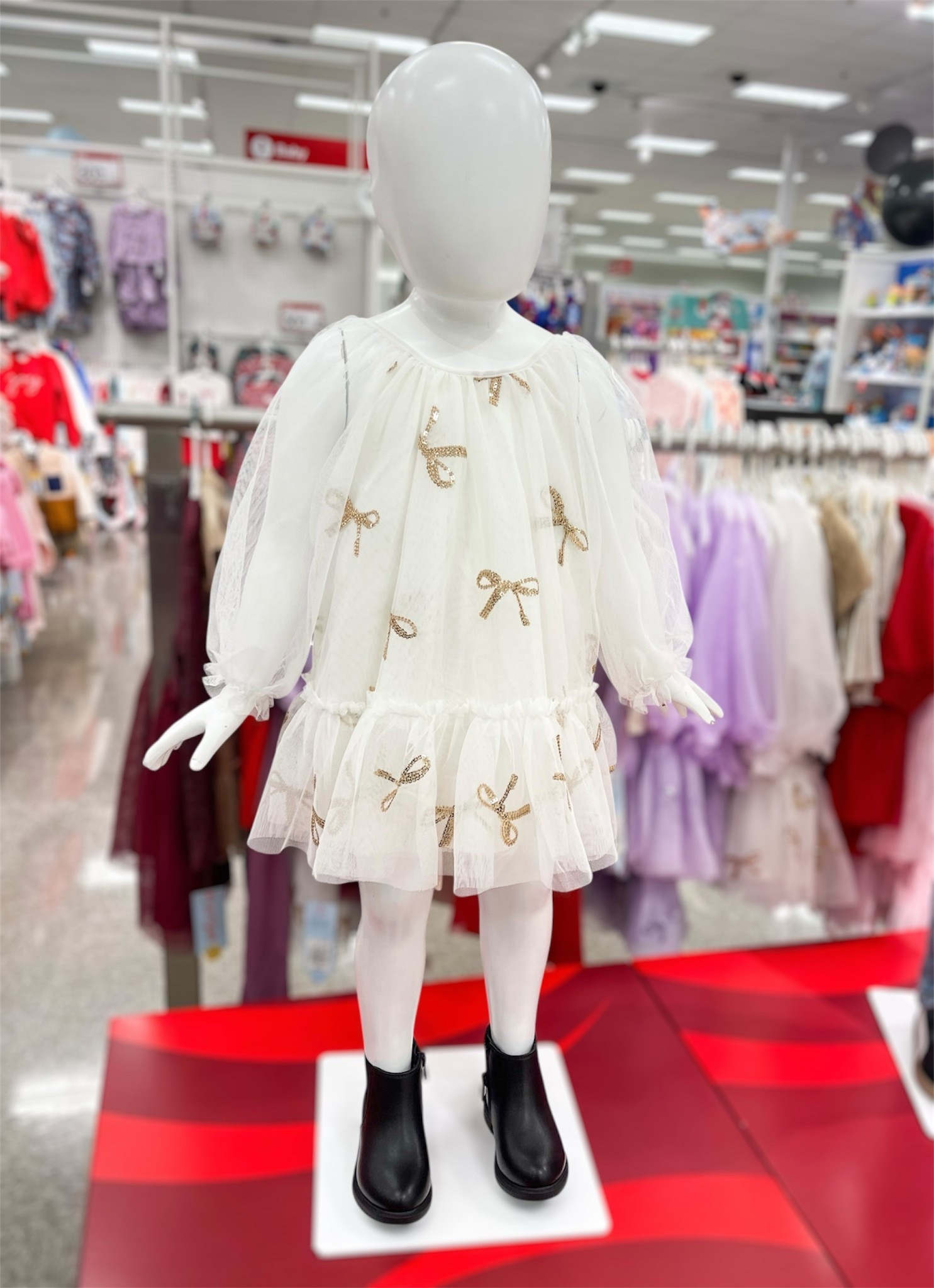 The sweetest toddler holiday dress you will ever find! ✨💜 #Target #CatAndJack #ToddlerHolidayDress

#LTKKids #LTKHoliday #LTKootd