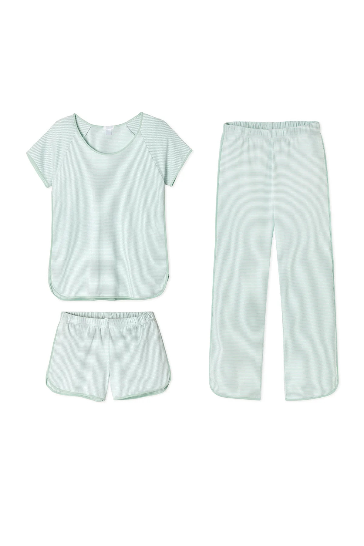 Pima Bundle in Parisian Green | Lake Pajamas