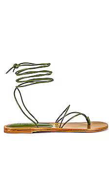 RAYE Trade Sandal in Olive Green from Revolve.com | Revolve Clothing (Global)