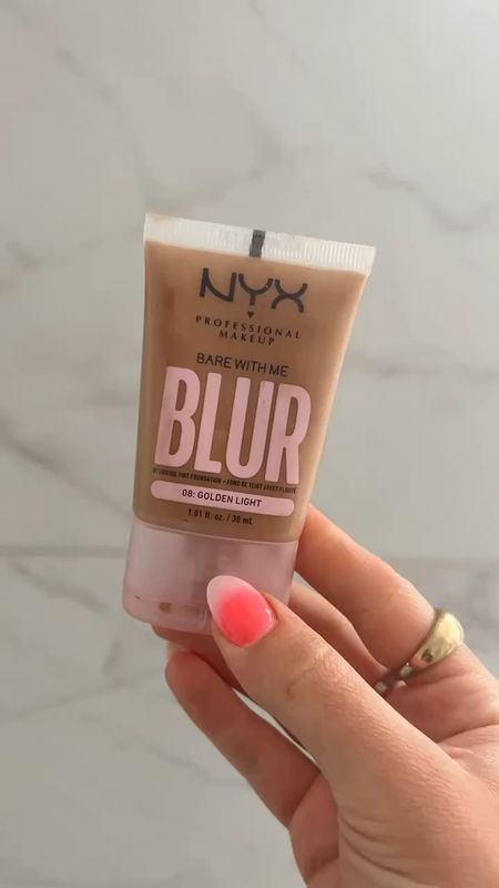 Been trying this new nyx blur foundation! ✨ It’s not super light weight! Has awesome coverage but am used to a skin tint so it’s a change up for me! 

If you’re looking for a good foundation, this has been blurring my pores really well! 🙌🏼

#LTKFindsUnder50 #LTKBeauty #LTKVideo