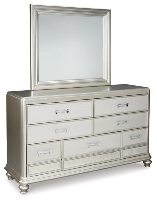Coralayne 7 Drawer Dresser and Mirror | Ashley Homestore