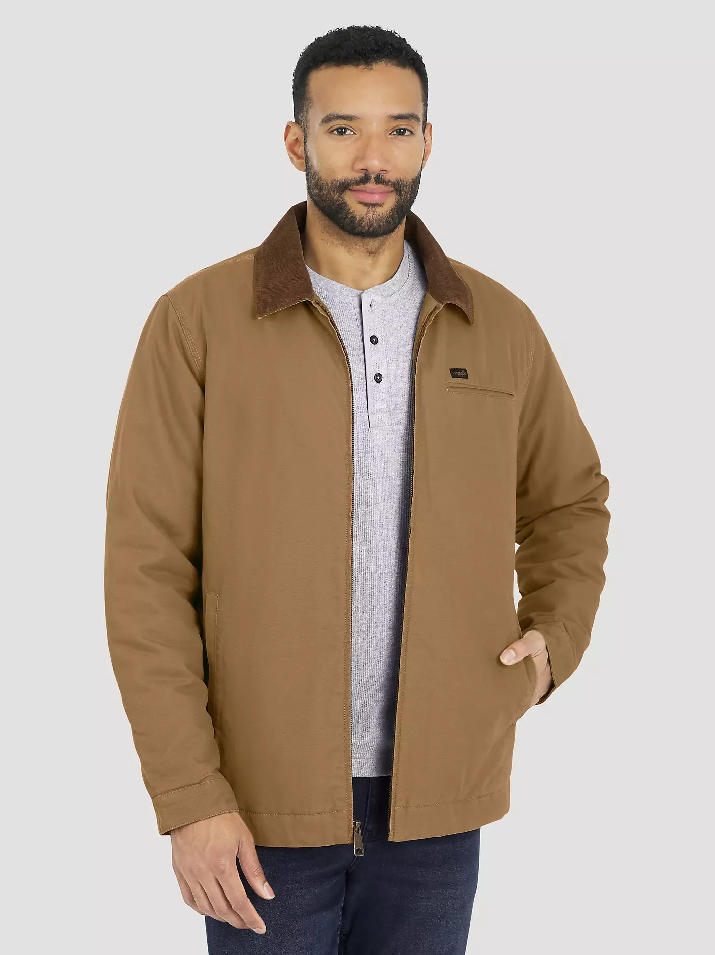 Men's Canvas Work Jacket | Wrangler