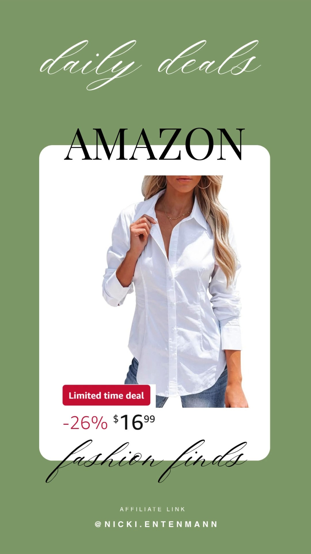 This womens button down long sleeve shirt brings cheerful polish and effortless style to everyday outfits with modern flair. #ButtonDownShirt #LongSleeveStyle #WomenFashion #WardrobeEssentials #DailyOutfits #LifestyleLooks #ModernStyle #FashionBasics #StyleFavorites #ClassicWear 👔✨🌸
 

 #LTKootd #LTKWorkwear #LTKTravel