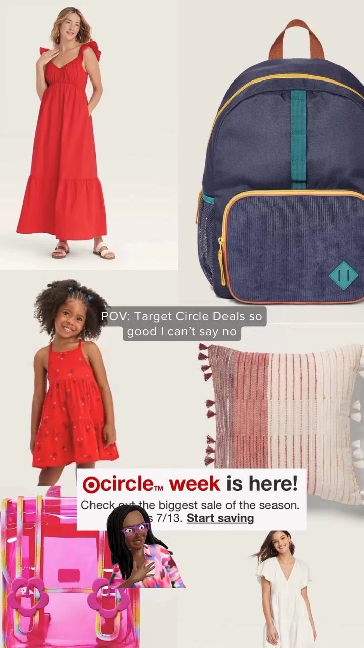 Loving these Target Circle Week deals! From fashion to home to back to school. 30% off y’all. Get into it. #shopdeescloset #shopmycloset #shopaholicscloset 
.
Shop my Target collection in the LTK app (Link in Bio) to take advantage of all of the deals. #ltksummerstyle #ltkhome #ltkkids #ltkstyletip #ltkunder50 #fashionista #shoppingonline #targetstyle #targetfinds #targetdeals #targetfashion

#LTKSaleAlert #LTKVideo #LTKSummerSales