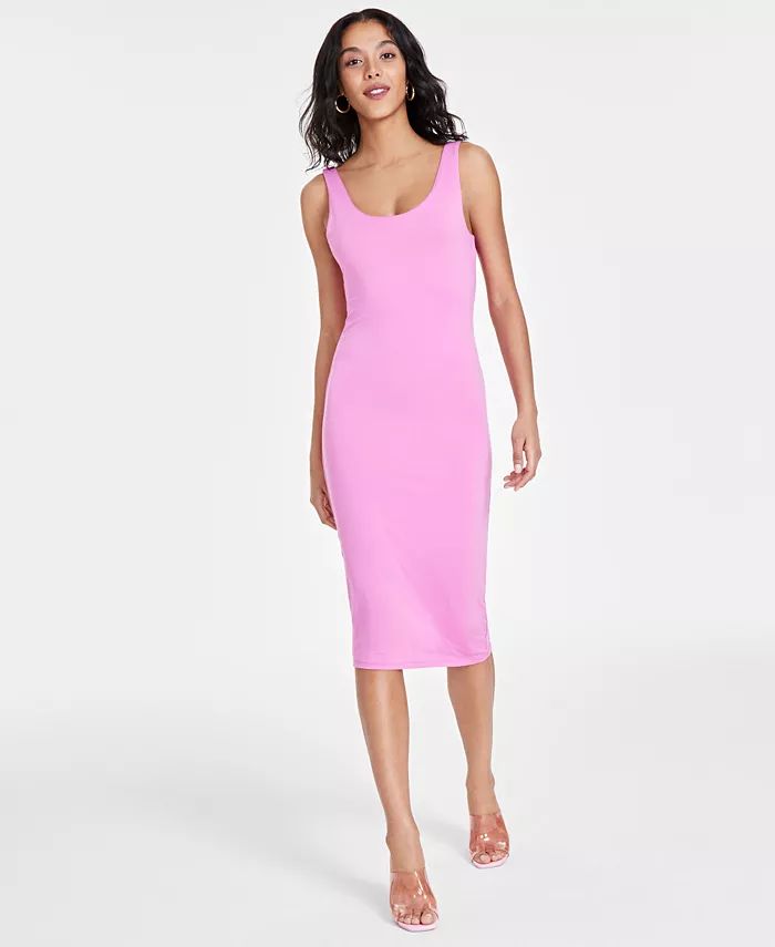 Women's Sleeveless Midi Bodycon Dress, Created for Macy's | Macy's