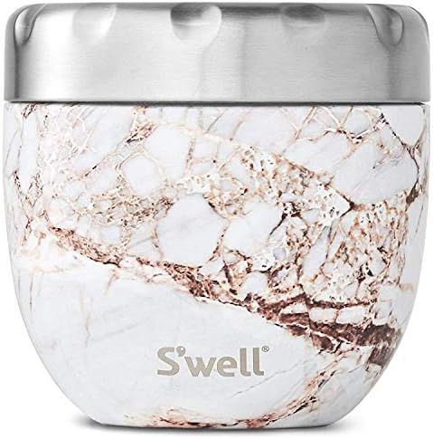 S'well Eats 2-in-1 Nesting Bowls Triple-Layered Vacuum-Insulated Containers Keeps Food and Drinks... | Amazon (US)