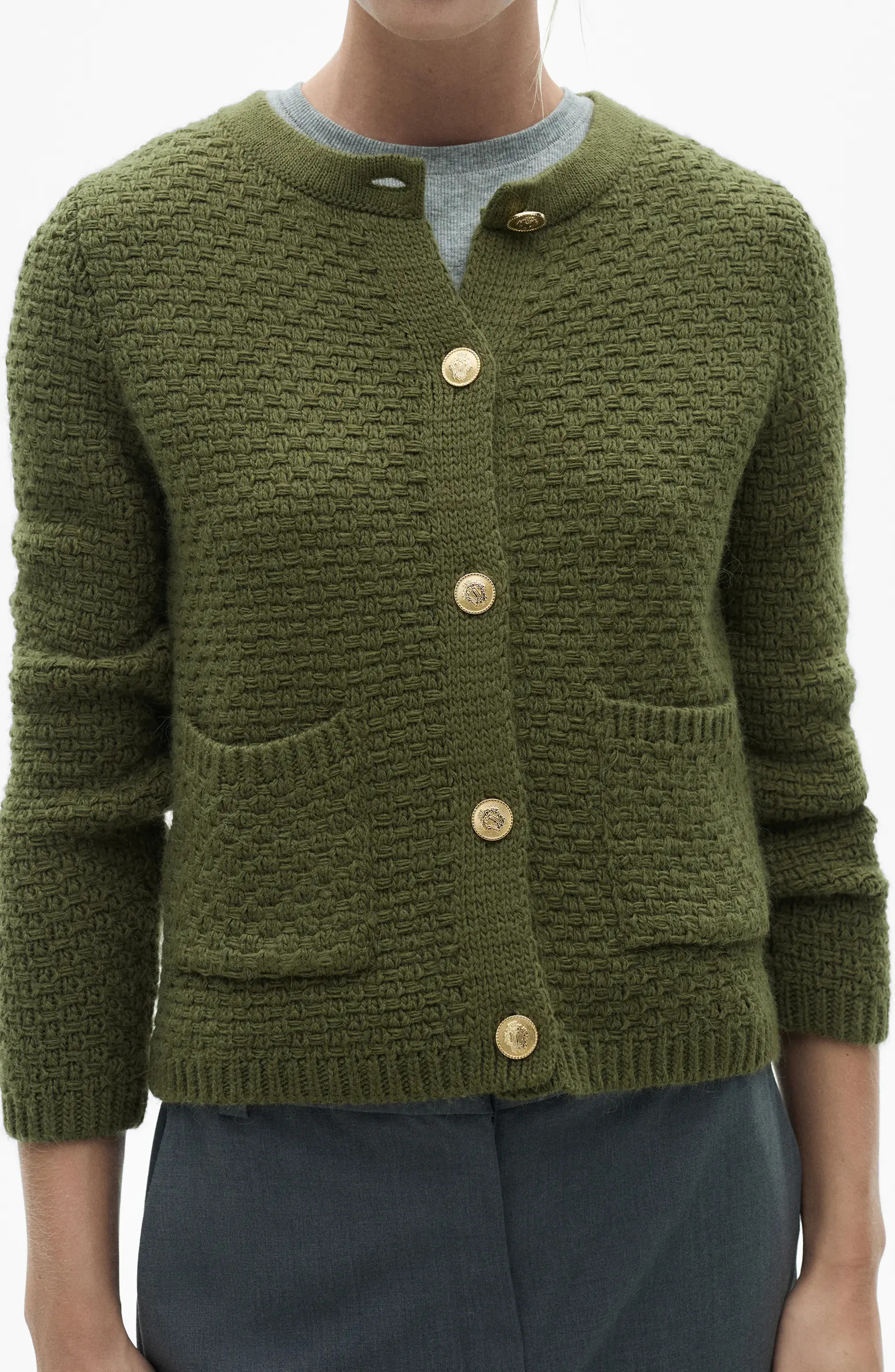MANGO Textured Cardigan | Nordstrom | Nordstrom