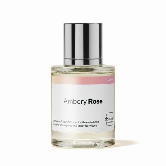 Dossier Originals, The icons collection, Amber Rose, Eau de Parfum. Size: 50ml / 1.7oz | Walmart (US)