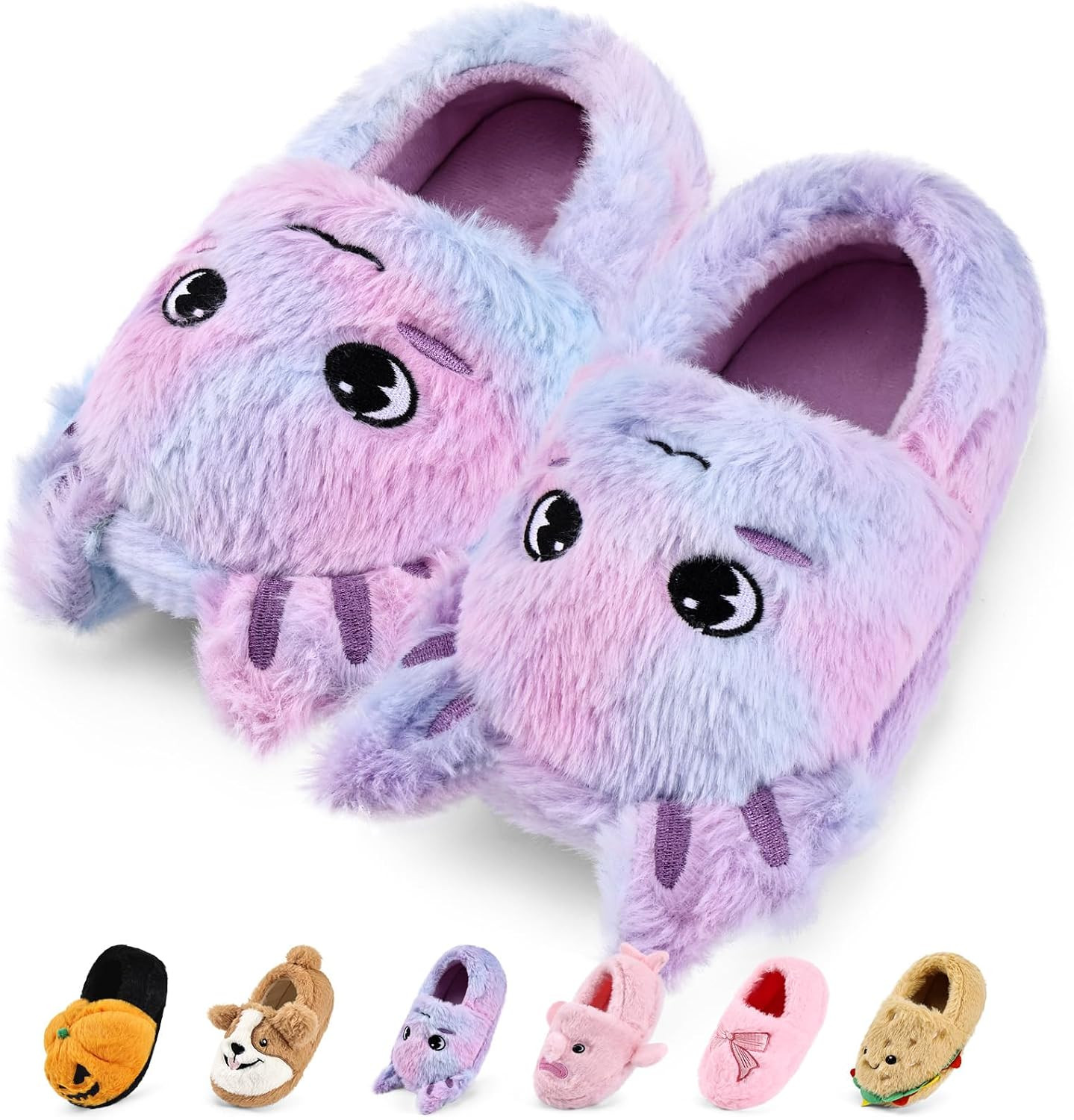 WateLves Toddler Slippers Boys Girls Full Wrapped Winter Shoes | Amazon (US)