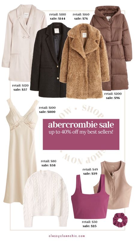 Abercrombie sale womens coat workout set

#LTKsalealert #LTKstyletip #LTKunder50