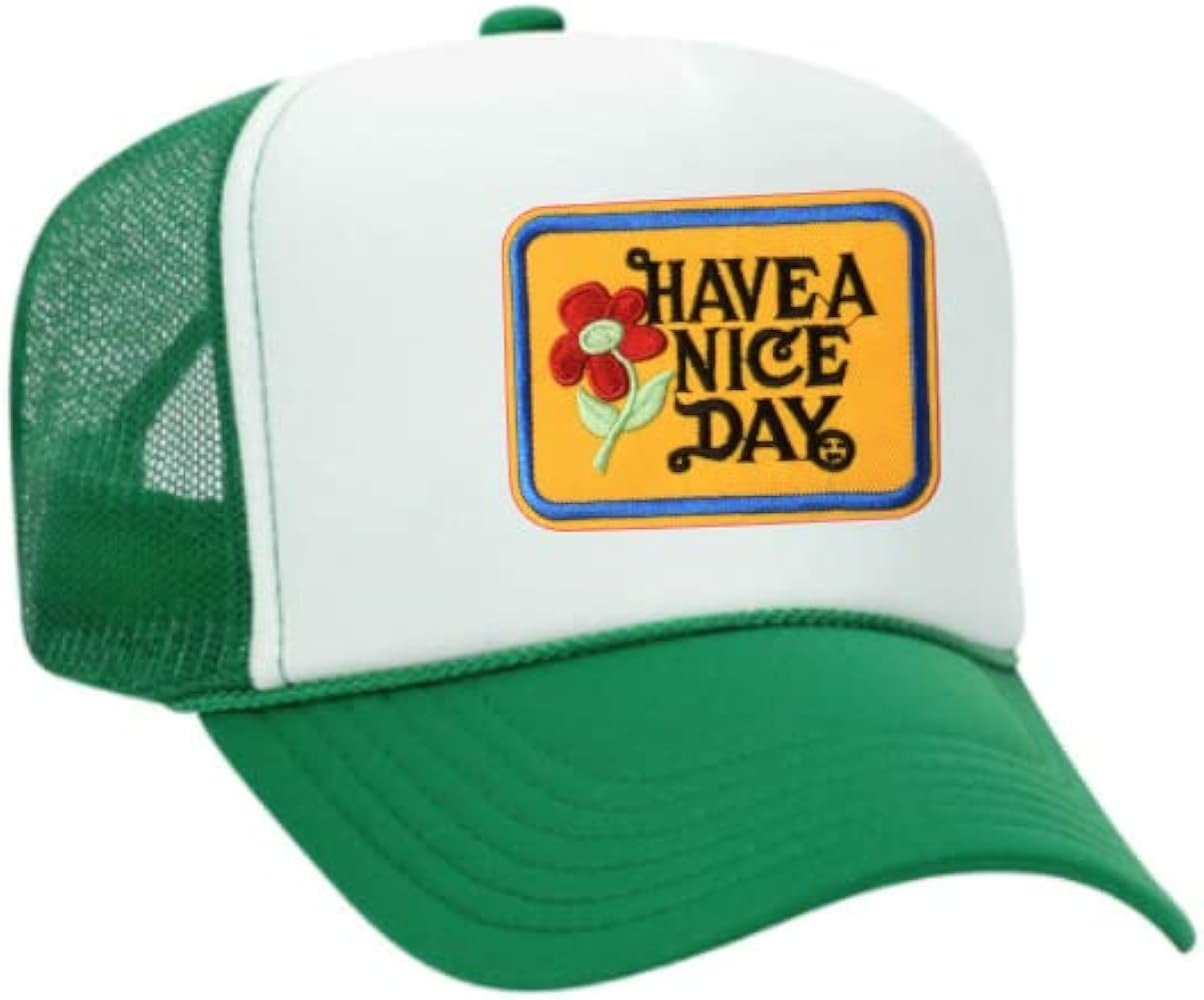 Have A Nice Day Vintage Patch Trucker Hat | Amazon (US)