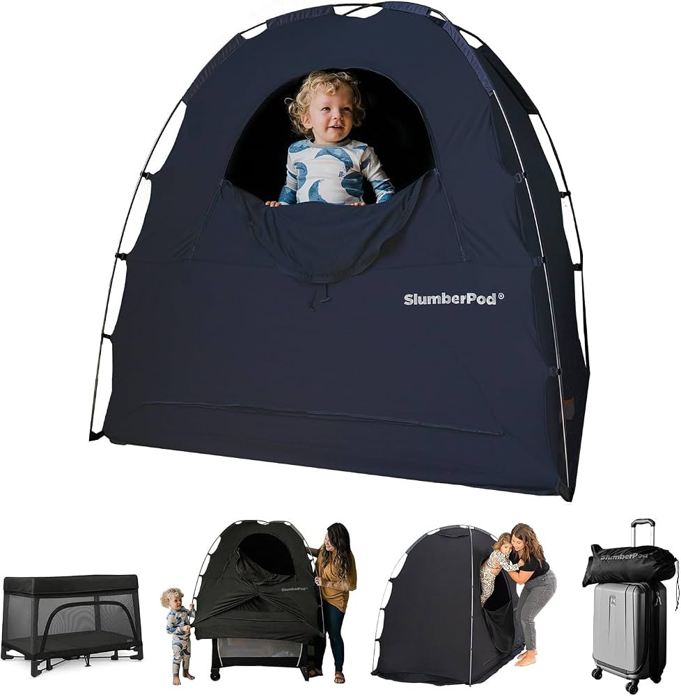 SlumberPod The Original Blackout Sleep Tent Travel Essential for Babies and Toddlers, Mini Crib a... | Amazon (US)