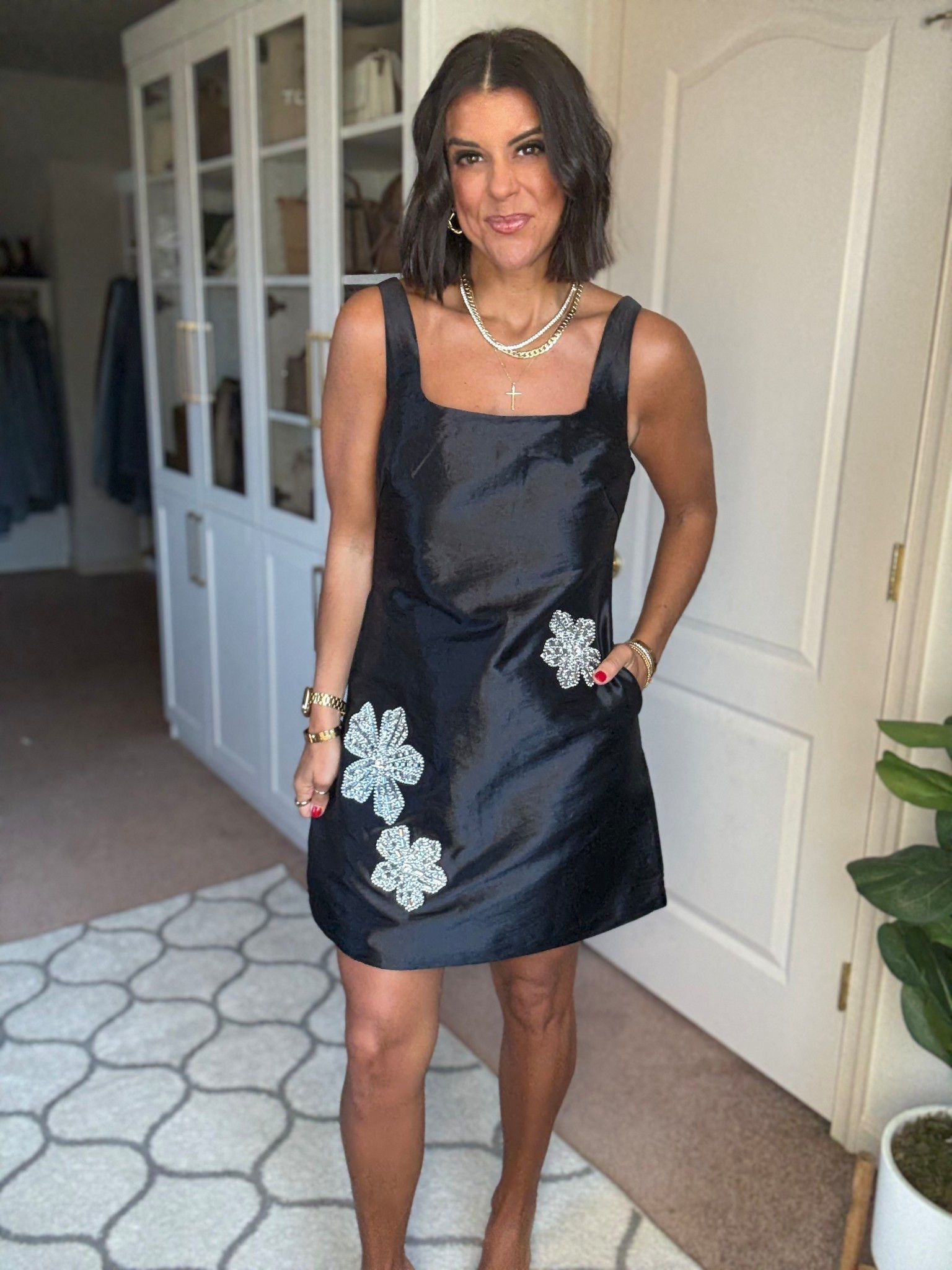 Size small in Walmart dress- so pretty! 

#LTKFindsUnder100 #LTKStyleTip #LTKHoliday