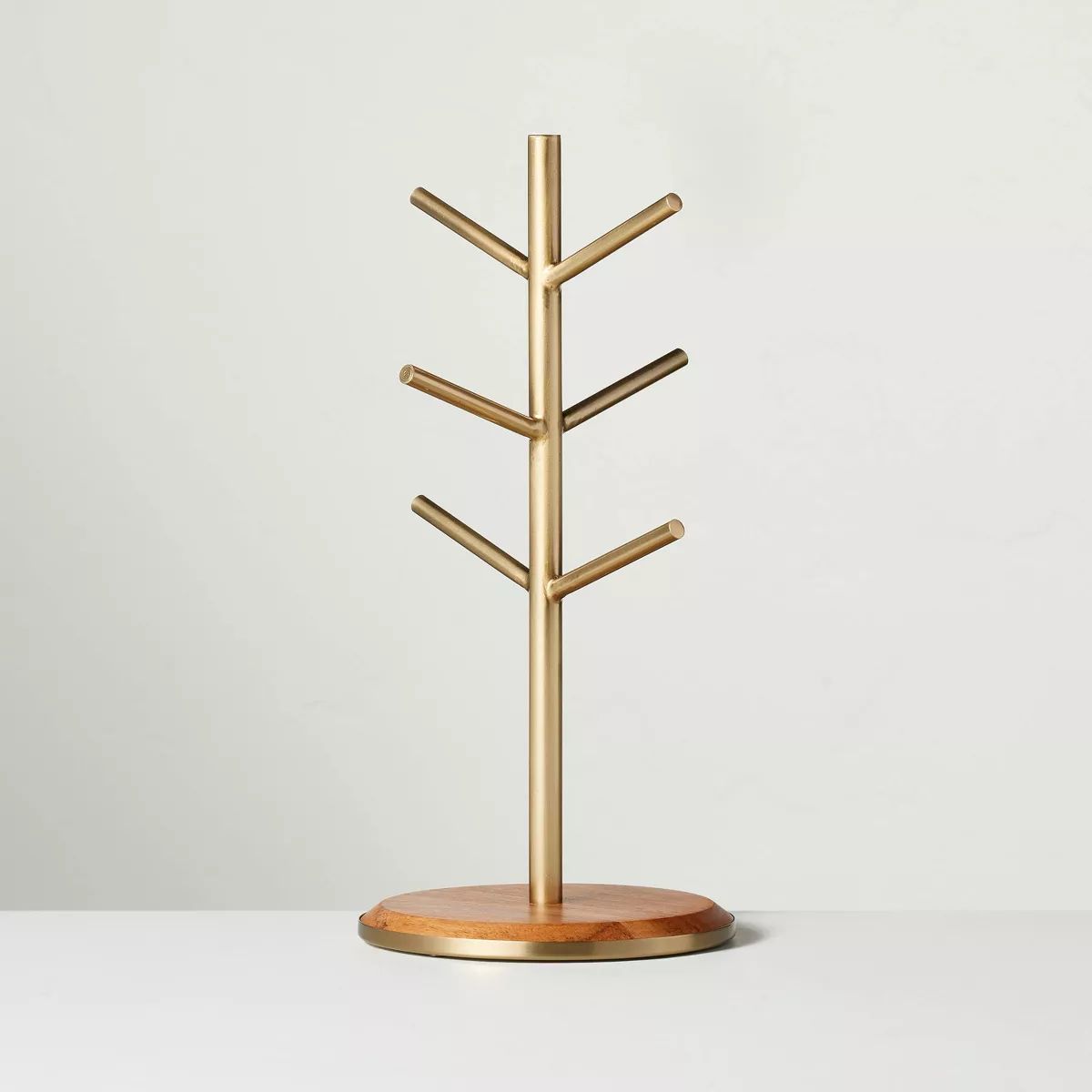 Wood & Brass Mug Tree - Hearth & Hand™ with Magnolia | Target