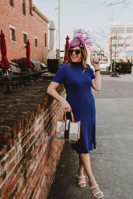 Coronation Day, Royal Inspired Kentucky Derby look. Simple, chic navy dress and fascinator. 

Radley London Kentucky Derby Collection - just launched. 


#LTKSeasonal