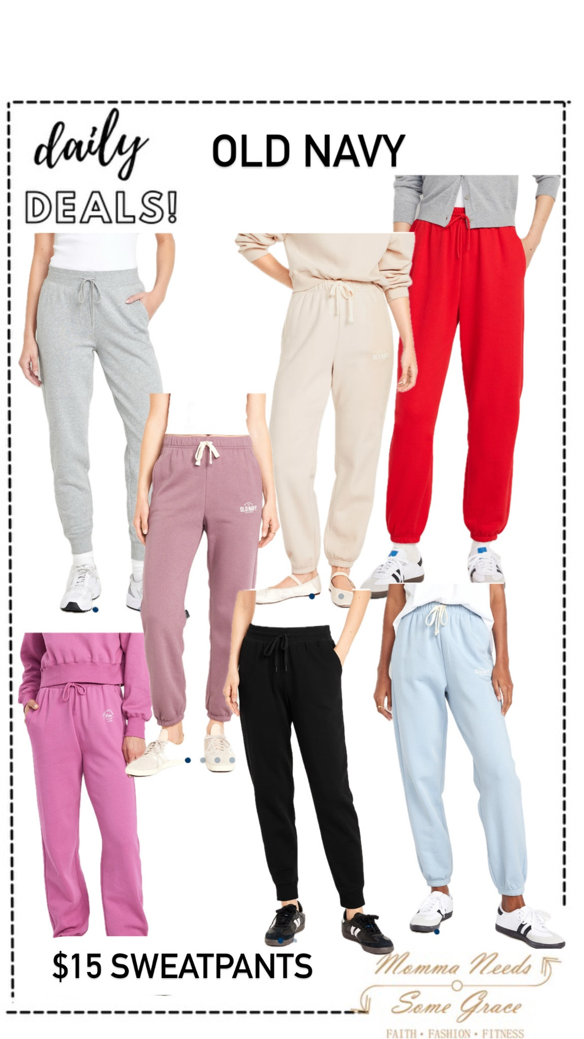 $15 sweatpants at Old Navy! Today only! 



#LTKSaleAlert #LTKSeasonal #LTKFindsUnder100