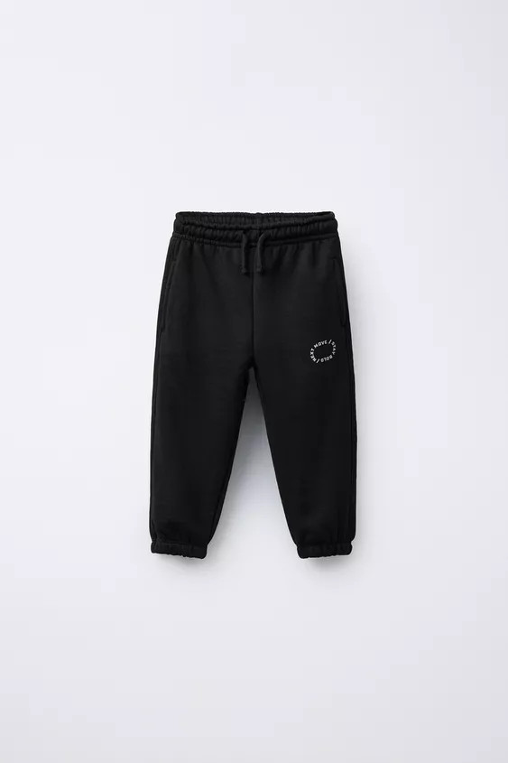 PANTALONI JOGGER BASIC TESTO | Zara IT