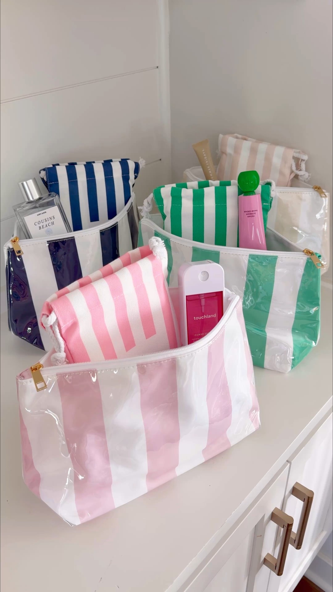 Amazon favorites, amazon finds, amazon home, amazon travel, amazon beauty, gifts for her, gift ideas for her, gift guide for her, striped pouches, travel essentials, beach bag, cosmetic bag, makeup bag 



#LTKGiftGuide #LTKFindsUnder50 #LTKTravel