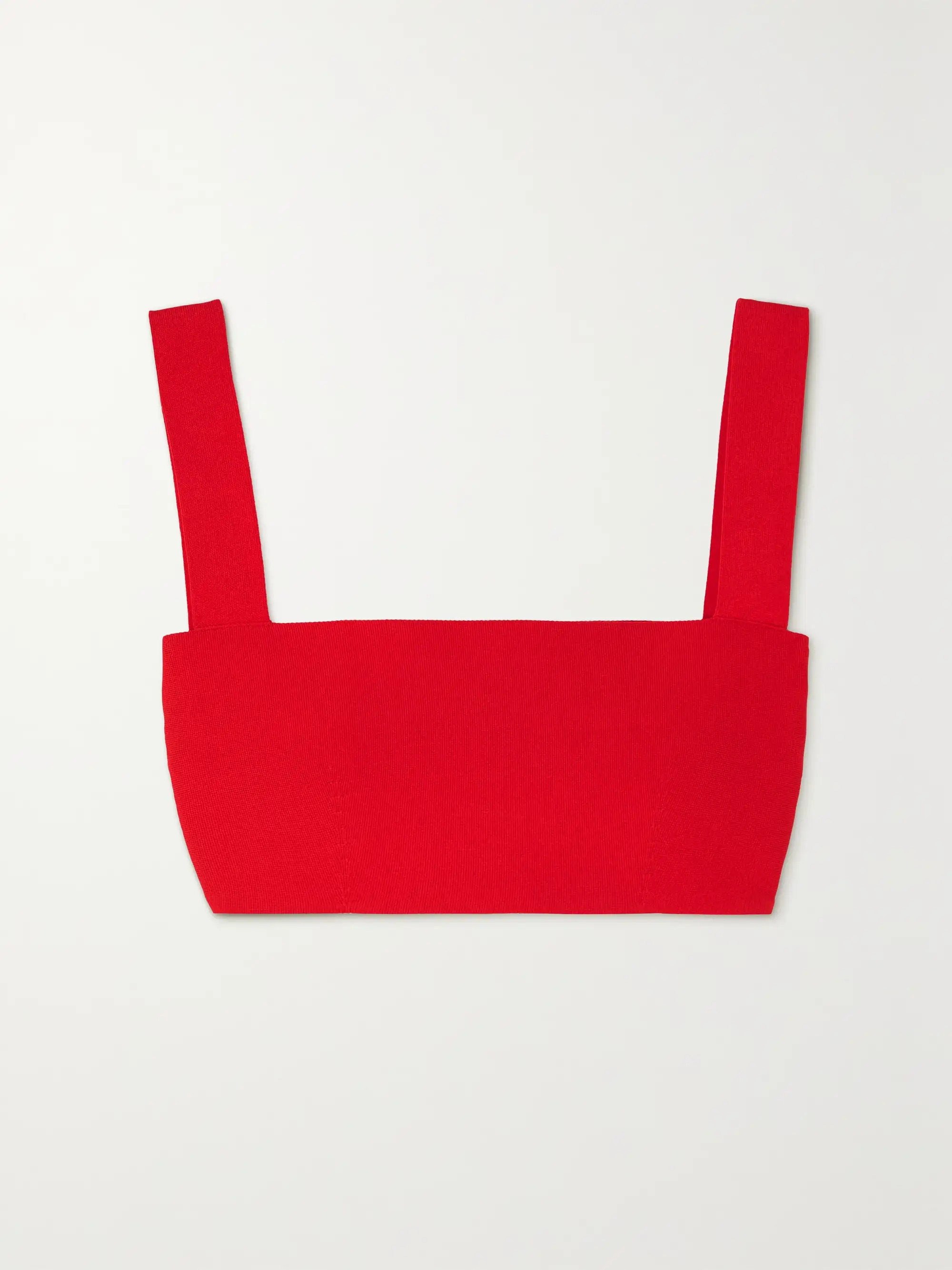 VB Body cropped stretch-knit top | NET-A-PORTER (UK & EU)