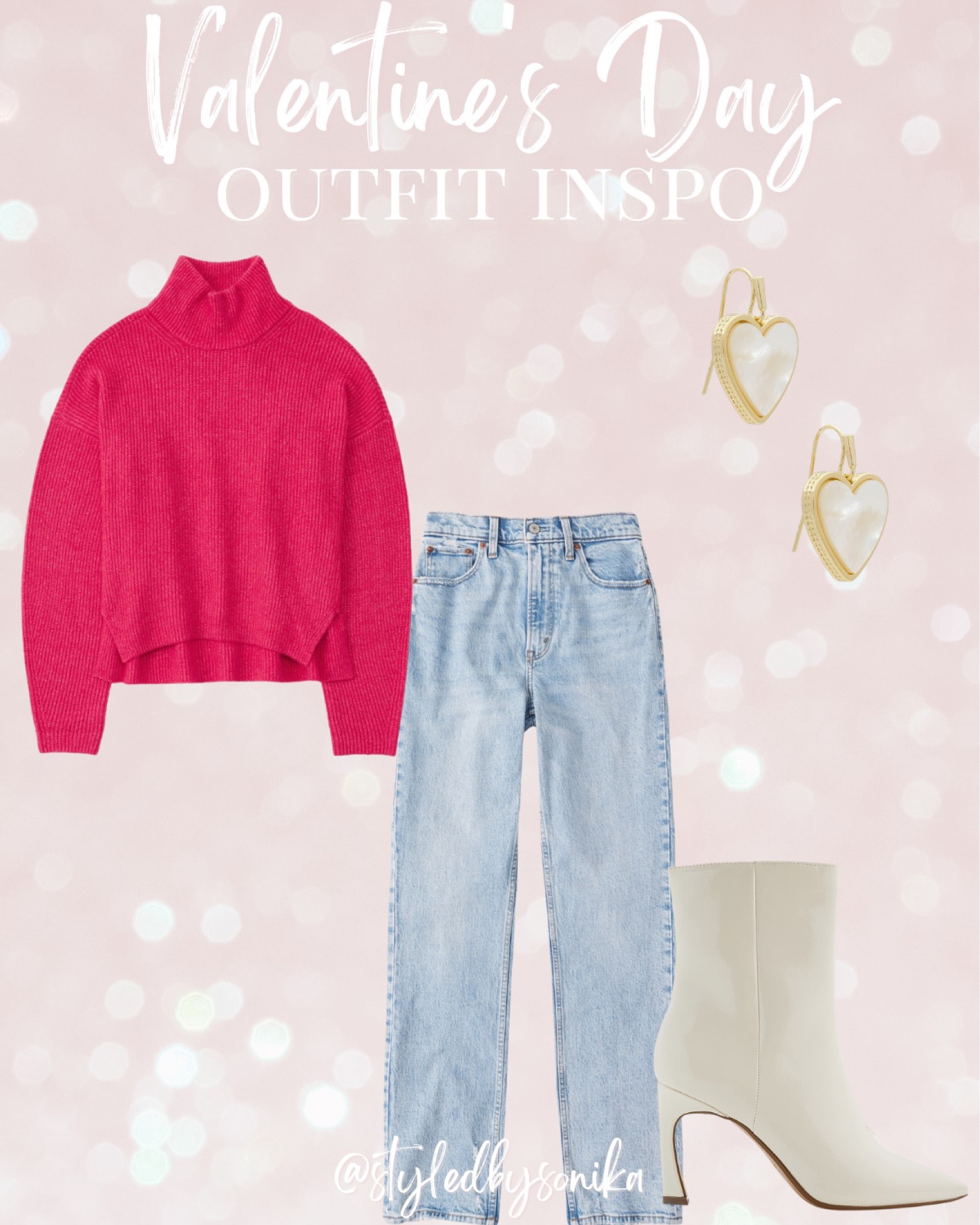 Valentine’s day outfit idea
Vday  outfit
Pink sweater  


#LTKsalealert #LTKunder50 #LTKstyletip
