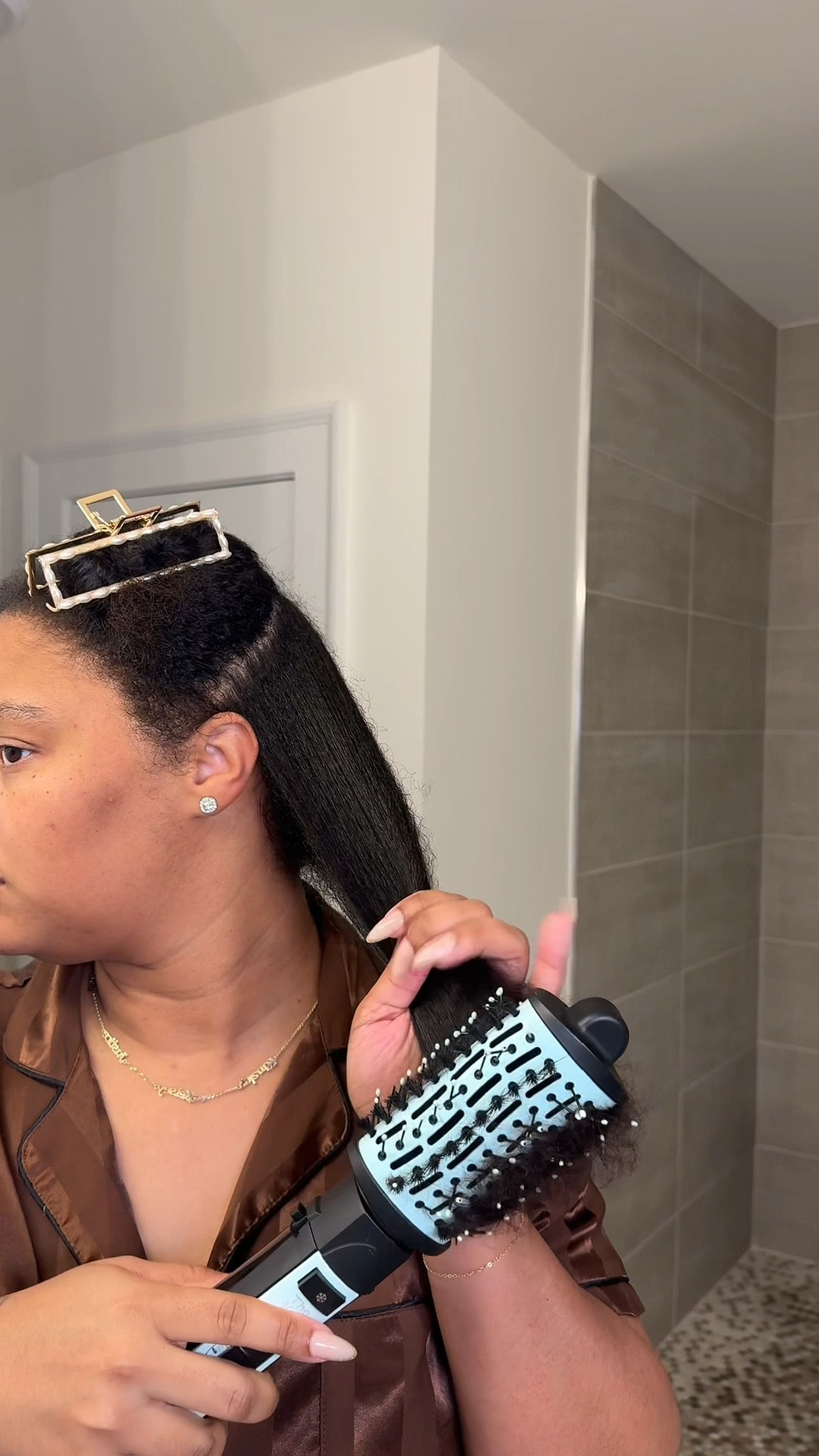 #ad Postpartum hair loss is no joke, so I’m starting at the root.
Loving the @pantene Abundant & Strong line and how easy it is to add into my routine.

Ordered through the @target app and did Drive Up because convenience is self-care.

Comment HAIR DAY to shop and give your scalp some love 🤍 #targetpartner #targetstyle @shop.ltk #liketkit 