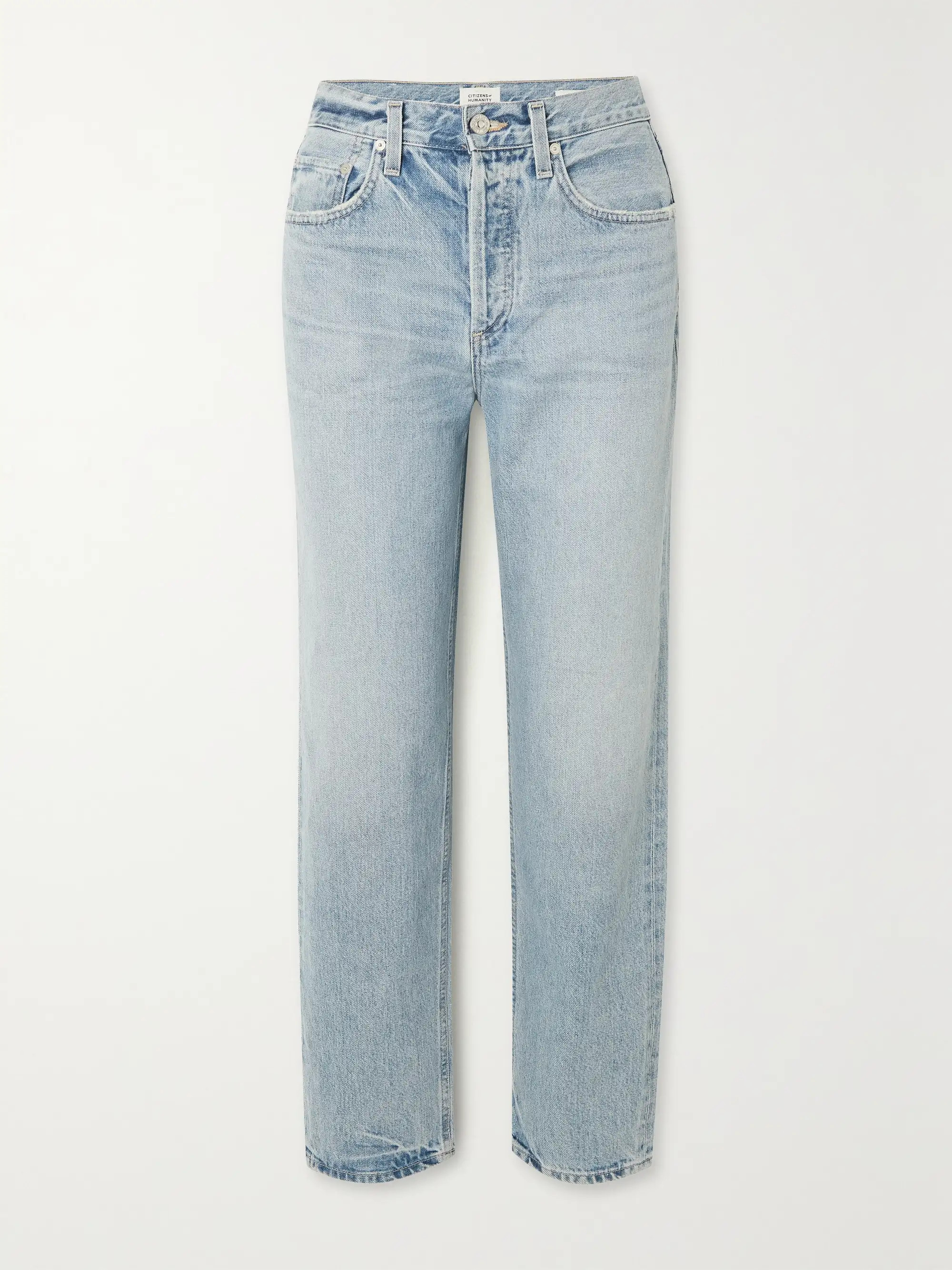 + NET SUSTAIN Devi slim-leg organic jeans | NET-A-PORTER (US)