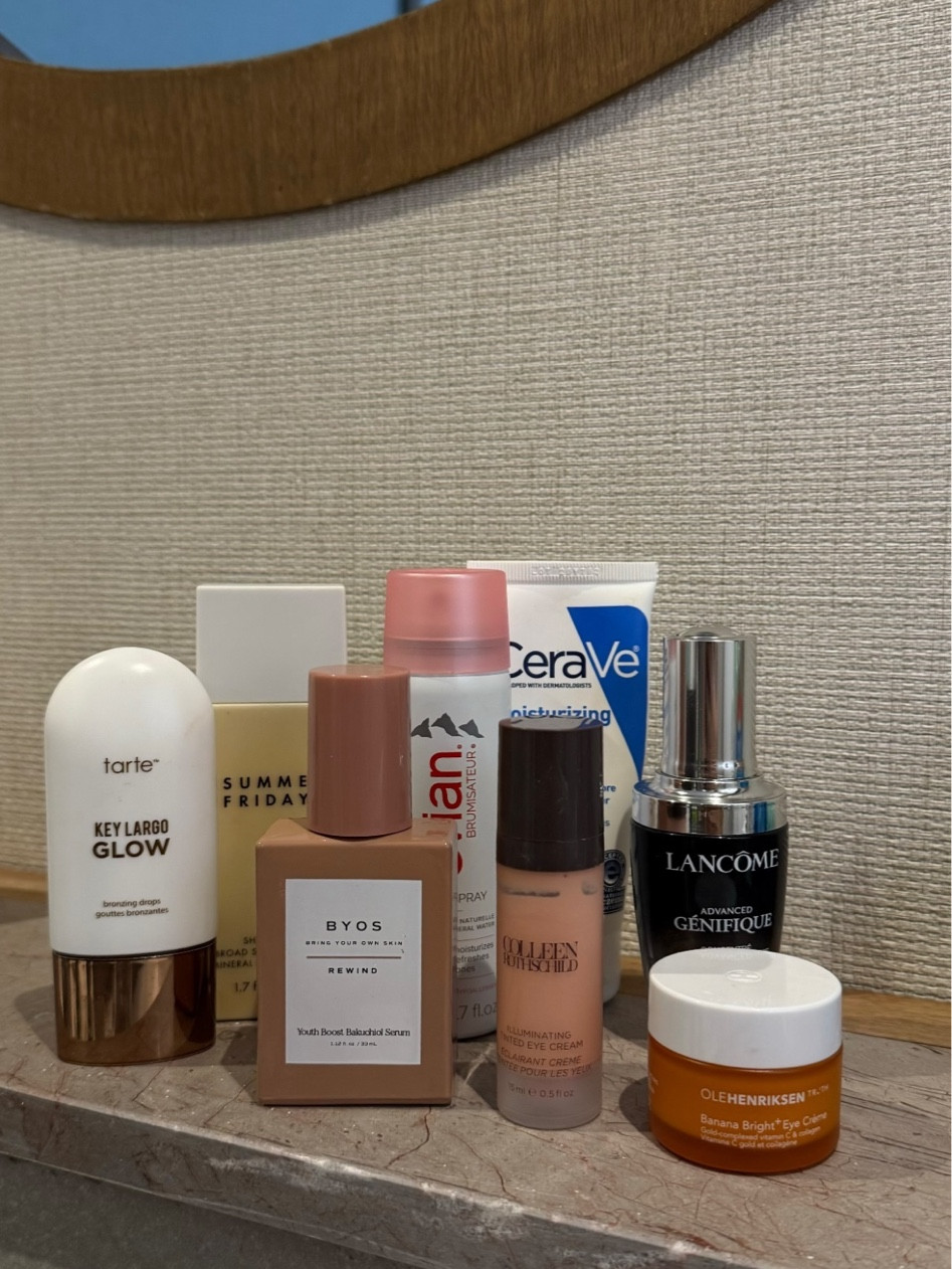 Current skincare lineup 🫧 

#LTKBeauty #LTKTravel #LTKFindsUnder100