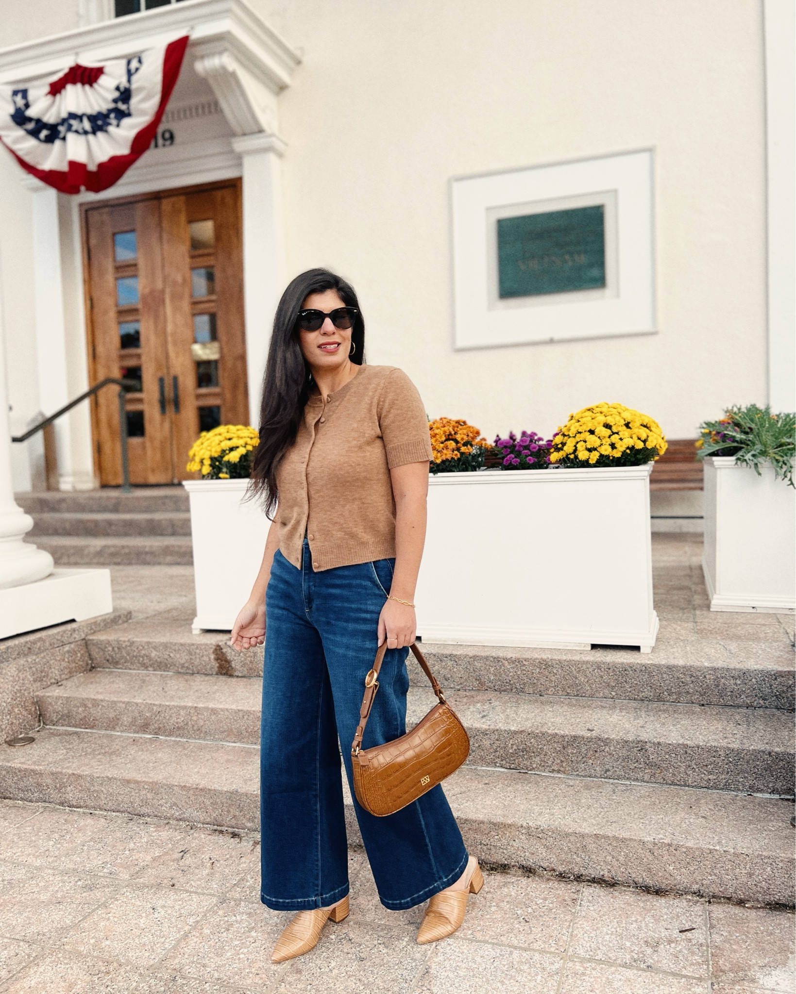 The days for short sleeve cashmere might be numbered, but it didn’t stop me from falling for this cardigan at Marshall’s 