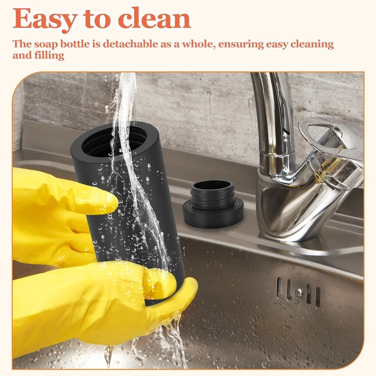 Silicone Dish Soap Dispenser Reusable Soap Dispenser Refillable Dish Soap Squeeze Bottle 240ml Di... | Walmart (US)