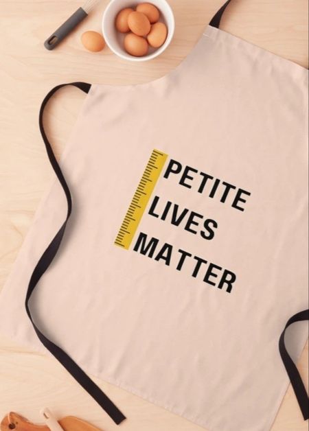 Custom apron for Petite women. Petite gifts for women. Petite merch. Petite fashion.

#LTKfindsunder50