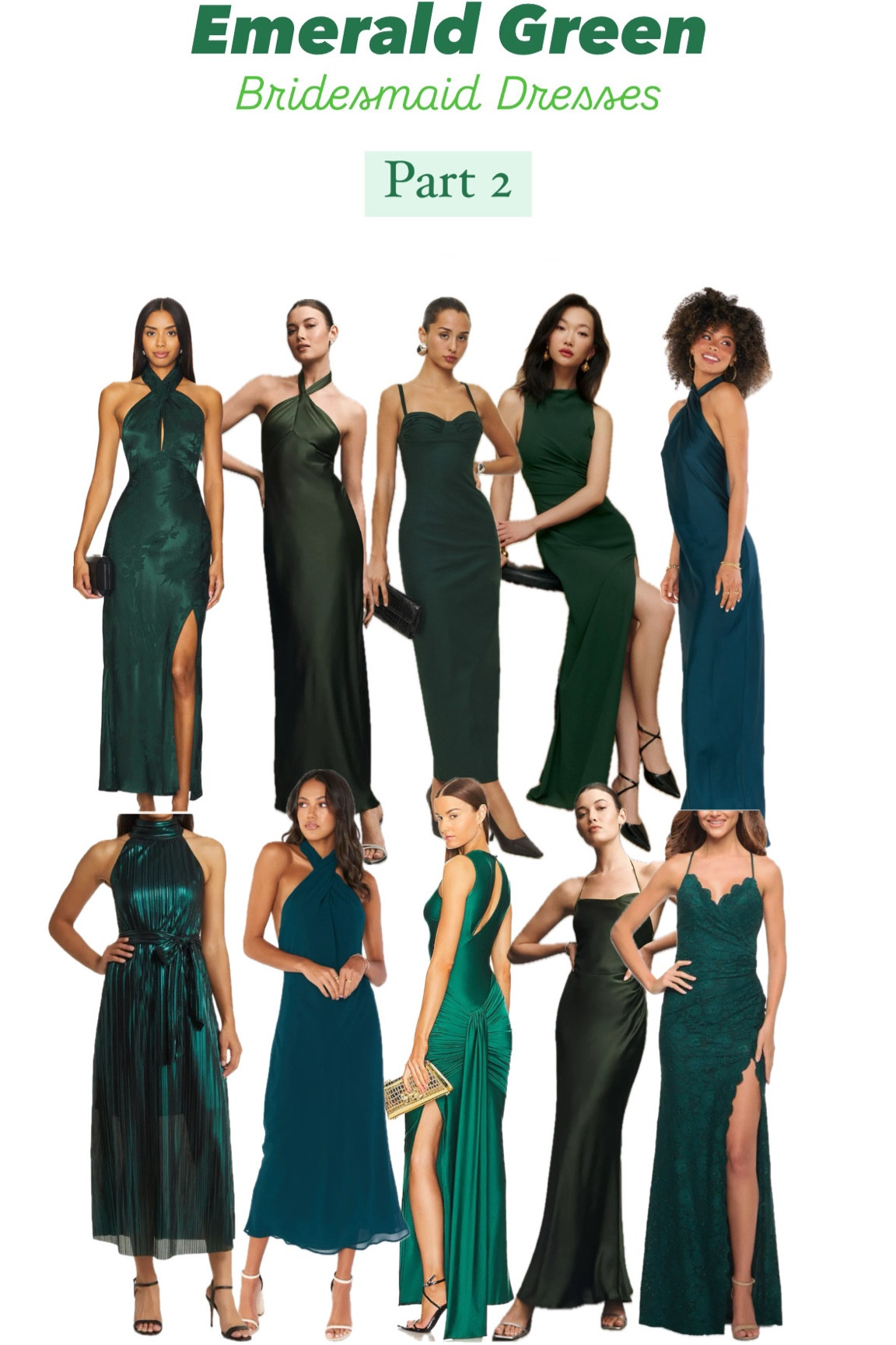 Emerald Green Mismatch Bridesmaid Dress Inspiration Part 2

Emerald, green, forest green, Wicked, mismatch bridesmaid, fall wedding, winter wedding, wedding guest

#LTKWedding #LTKBeauty #LTKParties