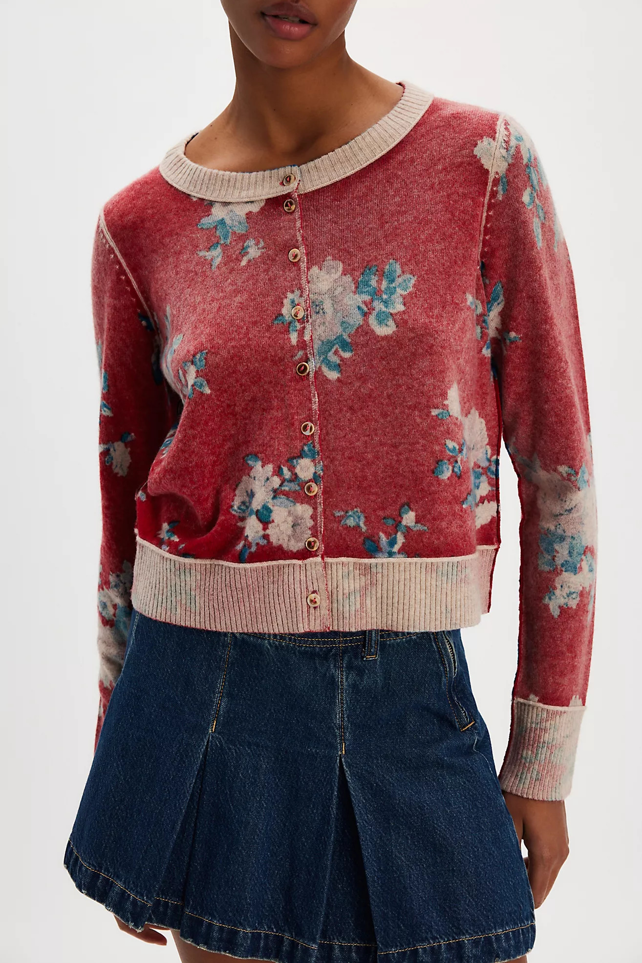 Nocturnal Patterned Cardi | Free People (Global - UK&FR Excluded)