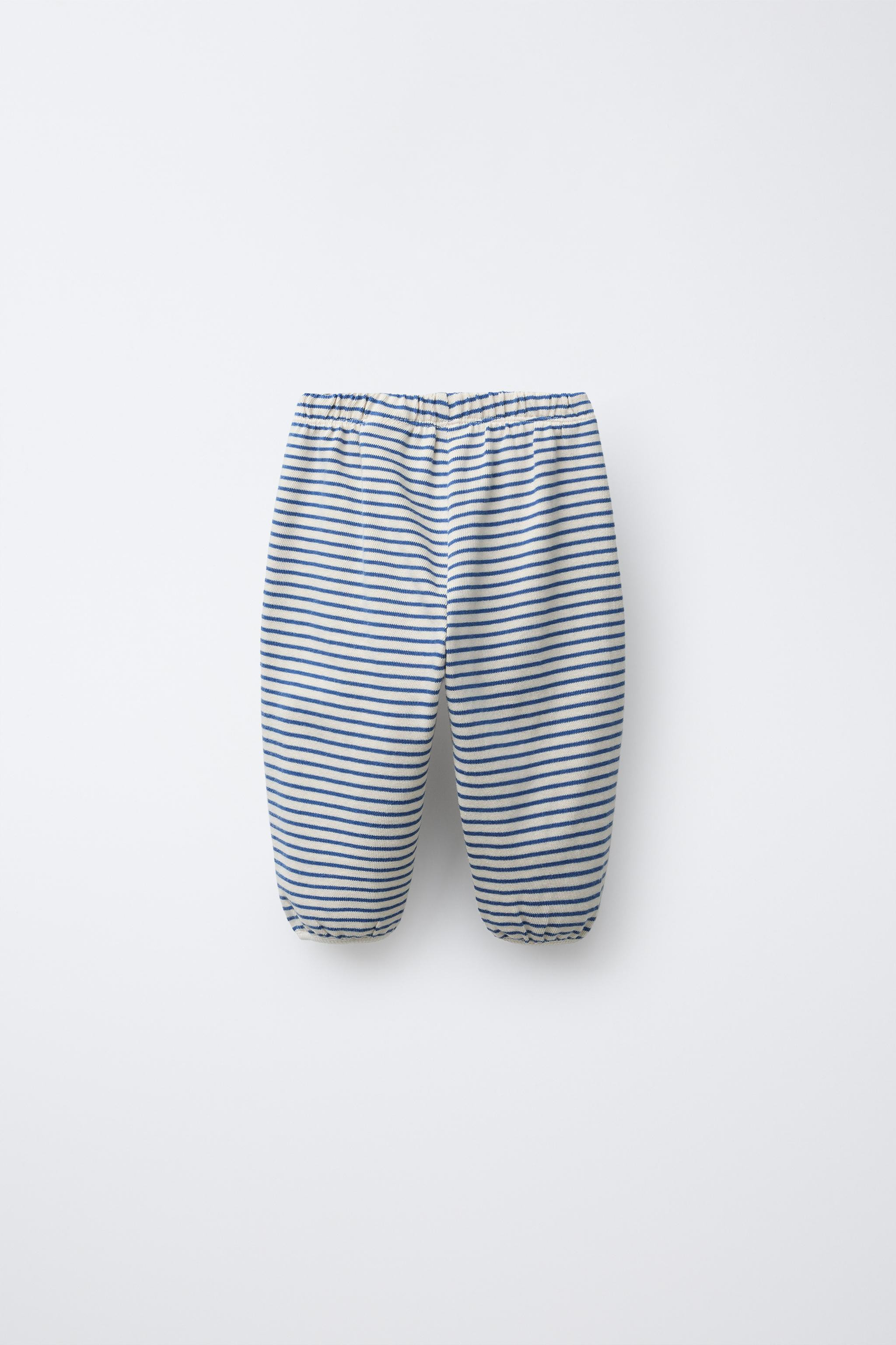 STRIPED JOGGING TROUSERS | Zara UK