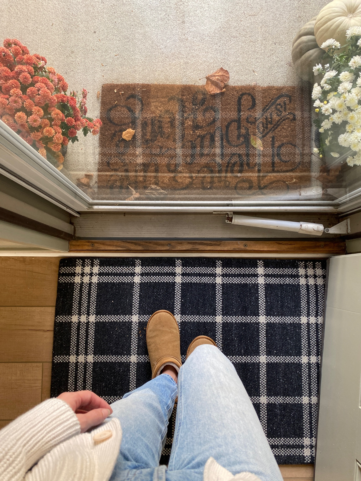 A moment for my mums and my cute new rug! 